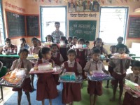 School stationery distribution program Takechiwadi